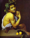 Caravaggio. Self-Portrait as Sick Bacchus. c.1593-1594.